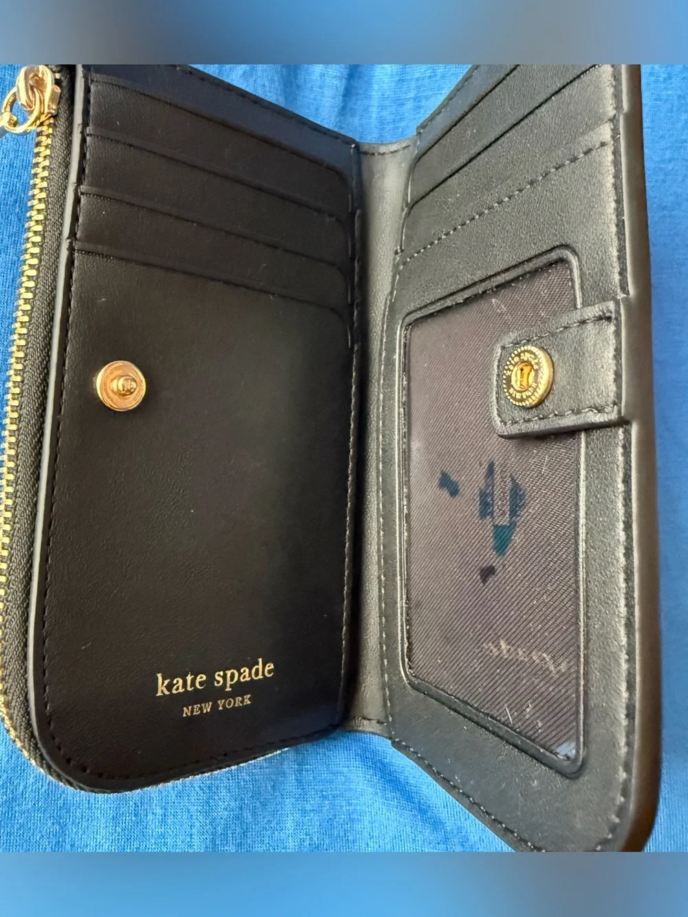 Kate Spade x Disney Tinker Bell Bi-Fold Wallet